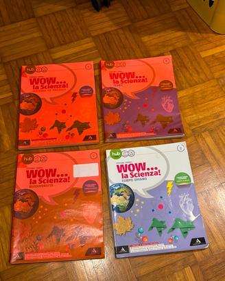 Libri scolastici "Wow... La scienza!"