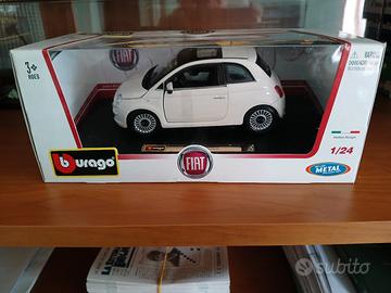 Burago Fiat 500. no politoys mebetoys mercury 