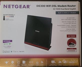 NETGEAR D6300 Modem Router ADSL WiFi AC1600 Dual B
