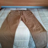 PANTALONE MARRONE UOMO PIAZZA ITALIA TAGLIA 50 REG