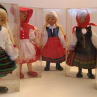 5 Bambole Ratti da collezione