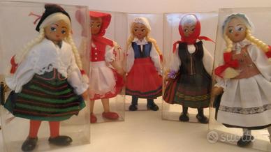 5 Bambole Ratti da collezione