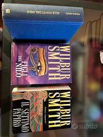 Lotto di 3 romanzi di Wilbur Smith - saga egizia