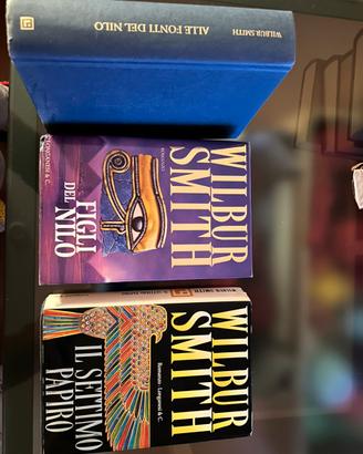 Lotto di 3 romanzi di Wilbur Smith - saga egizia