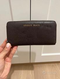 Portafoglio marrone da donna Armani Jeans