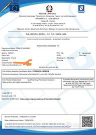  DISPONIBILE DAL LUNEDÌ  AL VENERDÌ