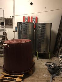 Serbatoio inox 500 lt