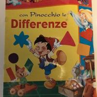 libro per bambini Pinocchio e le differenze