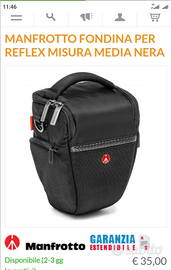 Borsa tracolla Manfrotto reflex