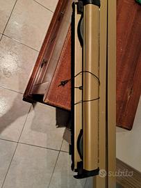 zanzariera bronzo verticale 