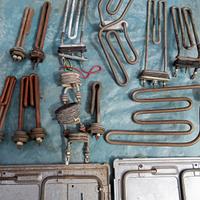 Resistenze elettriche e motore compressore 