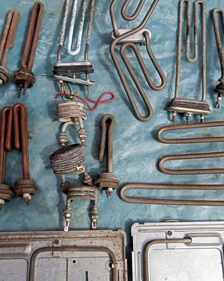 Resistenze elettriche e motore compressore 