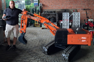 Riproduzione escavatore radiocomandato Hitachi