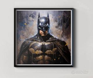 Alberto Ricardo Batman Giclée su tela 80x80