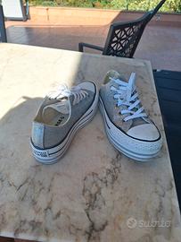 Converse All Star Platform Glitter n. 36
