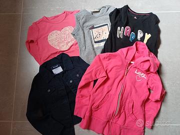 Abbigliamento bambina-età da 4/8 anni- 5€ per foto