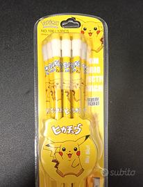 matite e temperino Pokemon Pikachu scuola 12  pezz