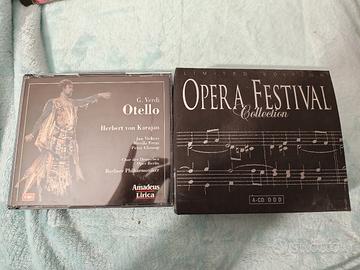 CD opera, lirica, Otello di Verdi e Cofanetto Oper
