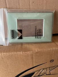 Placca 3 moduli Vimar Plana reflex acqua