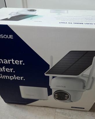 Telecamere Wi-Fi Solari motorizzate x2
