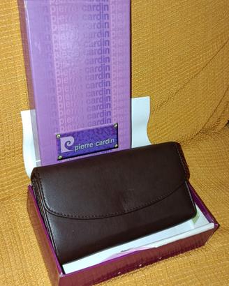 Portafoglio donna Pierre Cardin marrone 