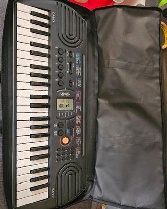 tastiera Casio SA-77 con custodia