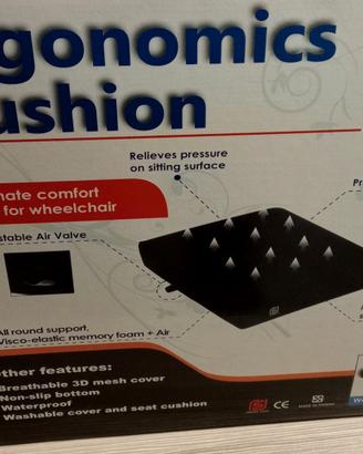 Cuscino ad aria automodellante 40x40x8