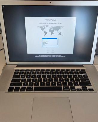 MacBook Pro 15" Mid 2009 (A1286) ricambi/sistemare
