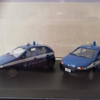 Modellino fiat punto 2^ serie polizia