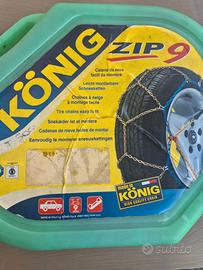 Konig ZIP 9 Catene da Neve per Auto diametro 50cm