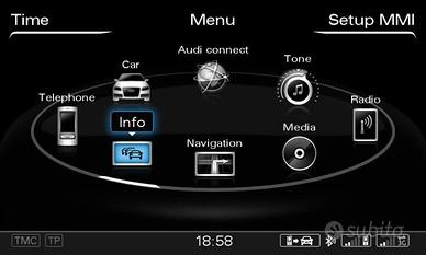 AUDI MMI 3G PLUS SLOT SIM GOOGLE MAPS ORIGINALE