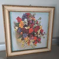 Piccola stampa colorata con cornice 