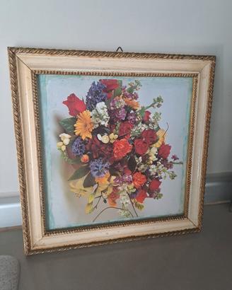 Piccola stampa colorata con cornice 