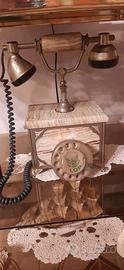 telefono in marmo vintage 