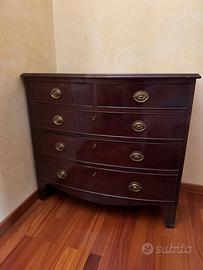 Cassettone Comò a balestra stile classico antico