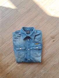 camicia Aeronautica Militare Blu Uomo