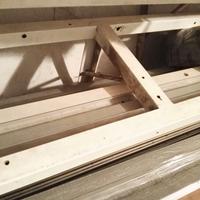 Ripiano in metallo per scaffale angolare 2 metri