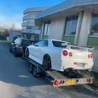 Trasporto auto con carrello