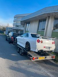 Trasporto auto con carrello