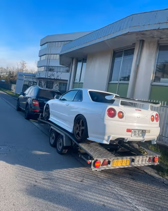 Trasporto auto con carrello