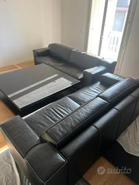 Divano in pelle