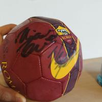 PALLONE AS ROMA - AUTOGRAFO ZANIOLO SCHICK