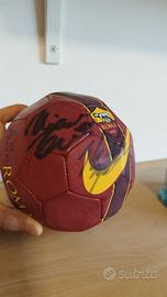 PALLONE AS ROMA - AUTOGRAFO ZANIOLO SCHICK