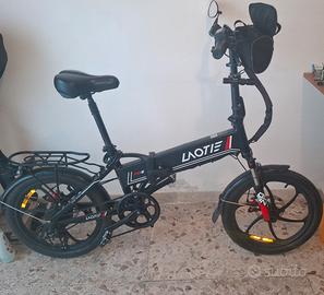 Ebike con ruote 20" batteria da 80/100 mm