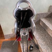 Seggiolino posteriore telaio bici belelli 22kg