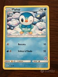 Carta pokemon 32/156 “piplup”