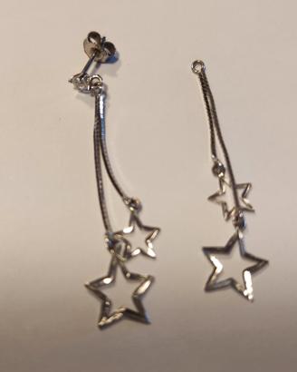 Mono orecchino oro e diamante 