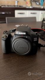 Canon 4000D reflex perfetta per iniziare