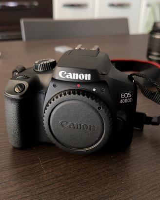 Canon 4000D reflex perfetta per iniziare