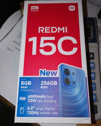 REDMI 15C 8GIGA RAM 256 ROM - NFC